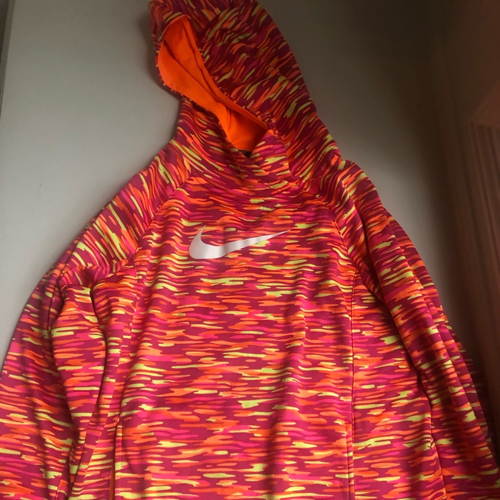 Girls Nike hooded sweatshirt size large
